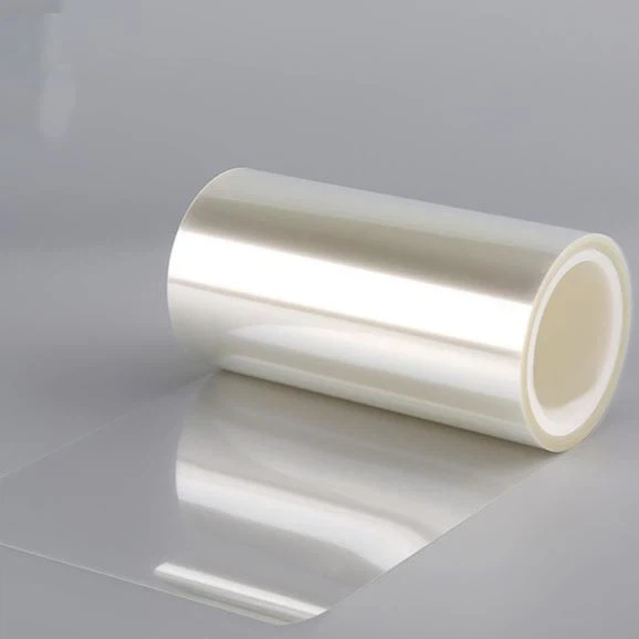 Hard gecoate PET-film